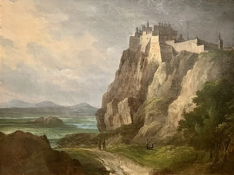 1801-Carl Samuel Graffman - Veduta del Castello di Stirling